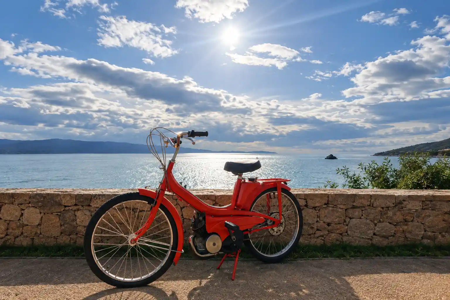 Location de mobylette en Corse à Ajaccio